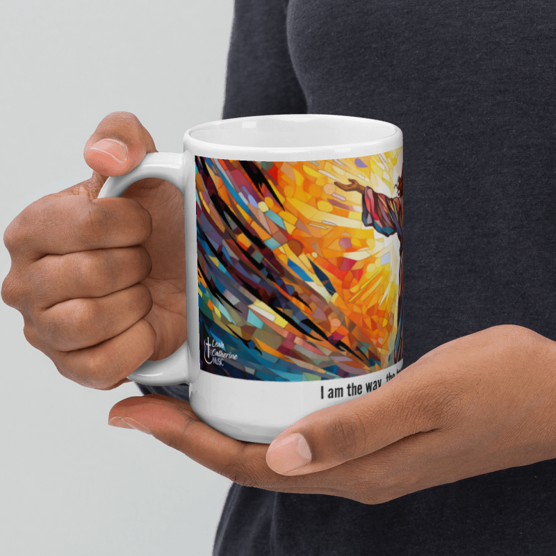 Mug Ceramic 15 oz Jesus is the way, the truth and the life!