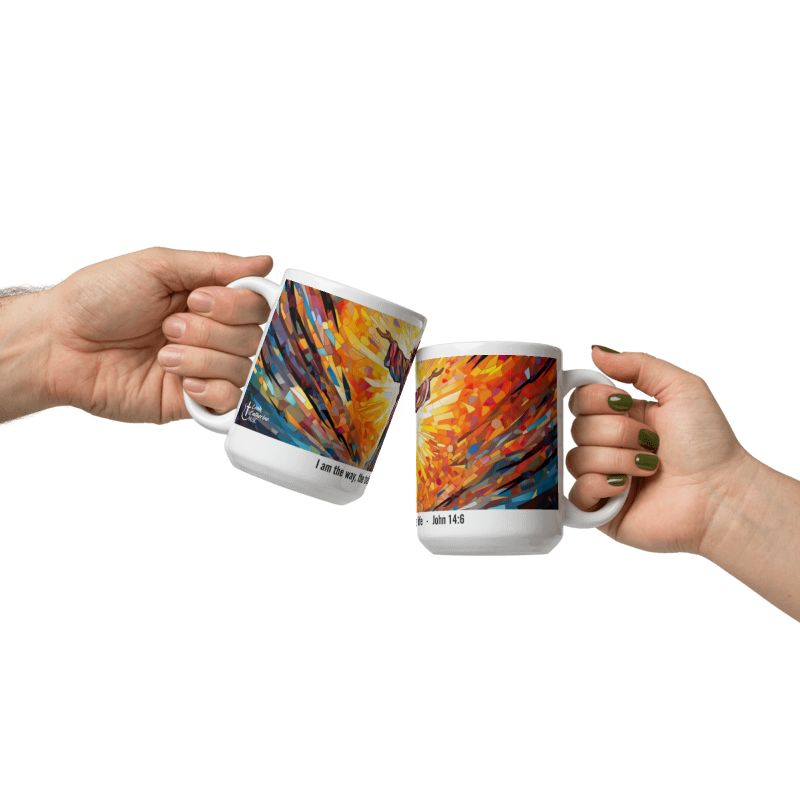 Mug Ceramic 15 oz Jesus is the way, the truth and the life!