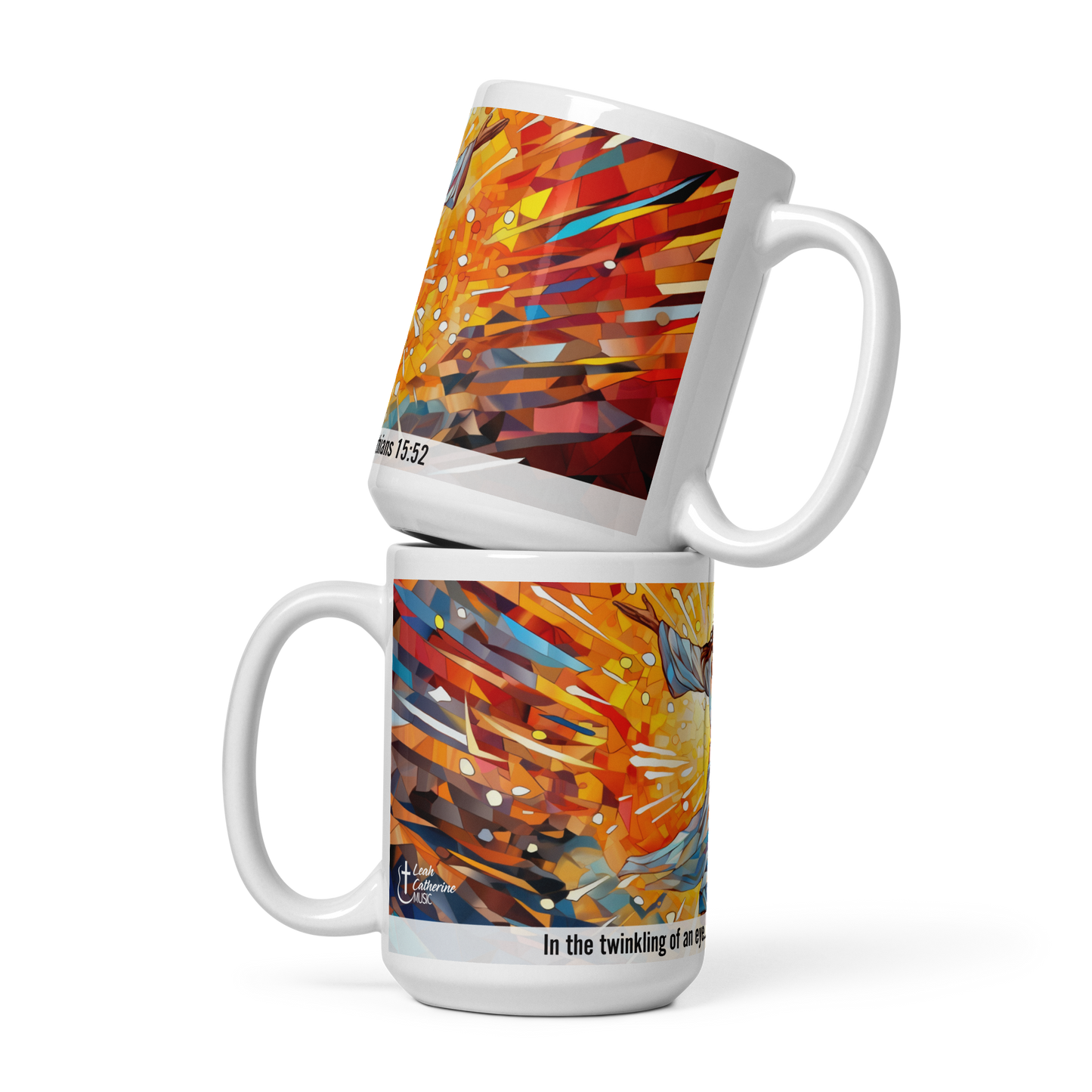 Mug Ceramic 15 Oz In the Twinkling of an Eye