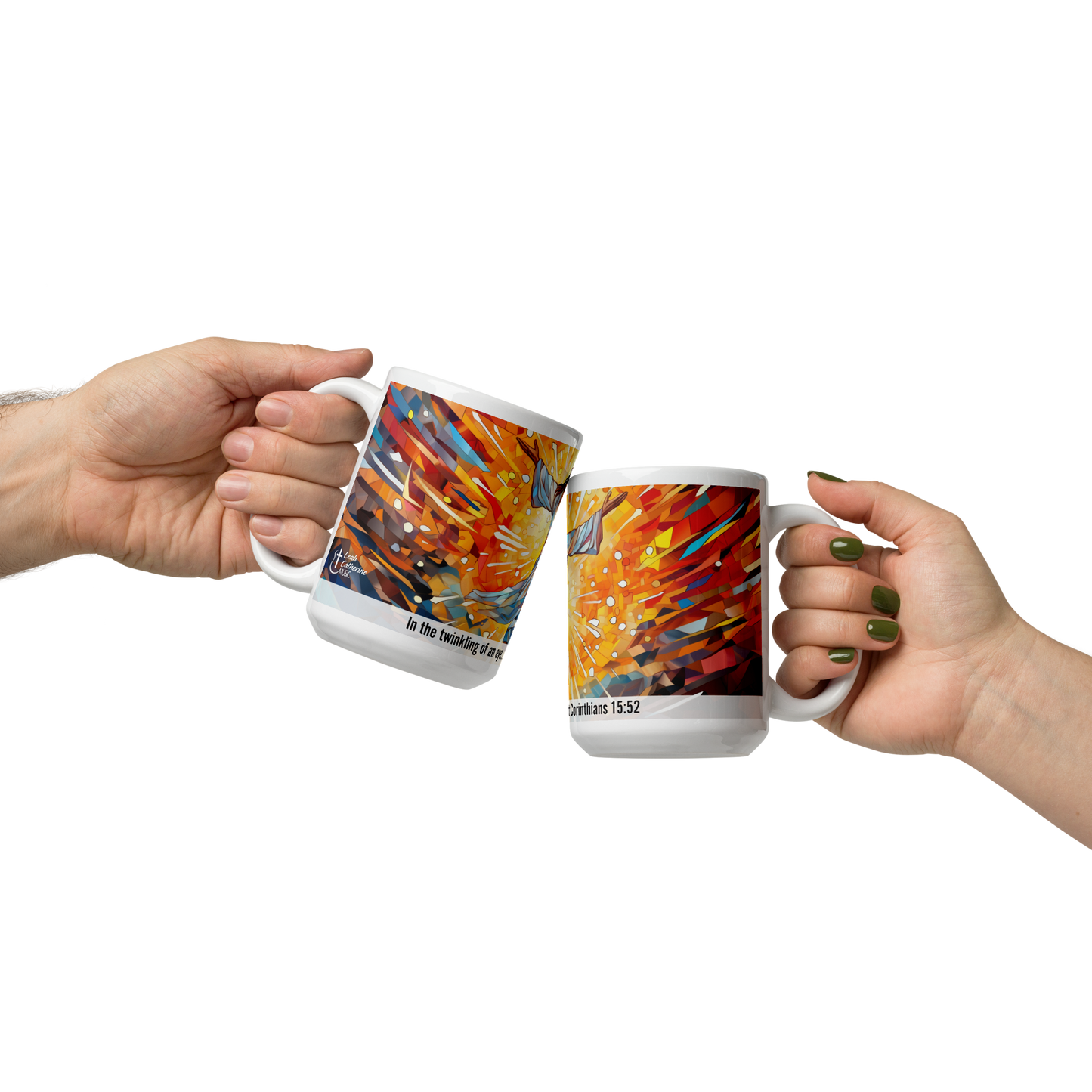 Mug Ceramic 15 Oz In the Twinkling of an Eye