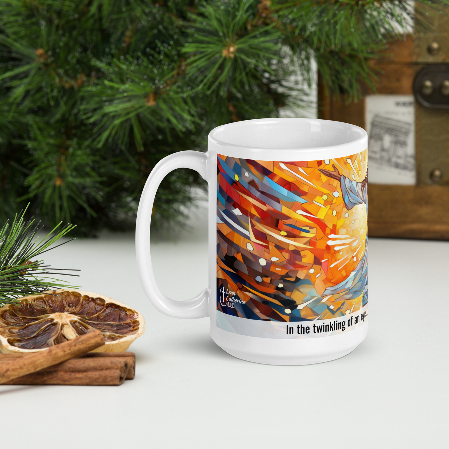 Mug Ceramic 15 Oz In the Twinkling of an Eye