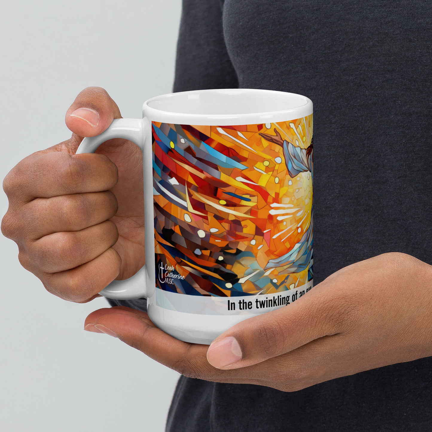 Mug Ceramic 15 Oz In the Twinkling of an Eye