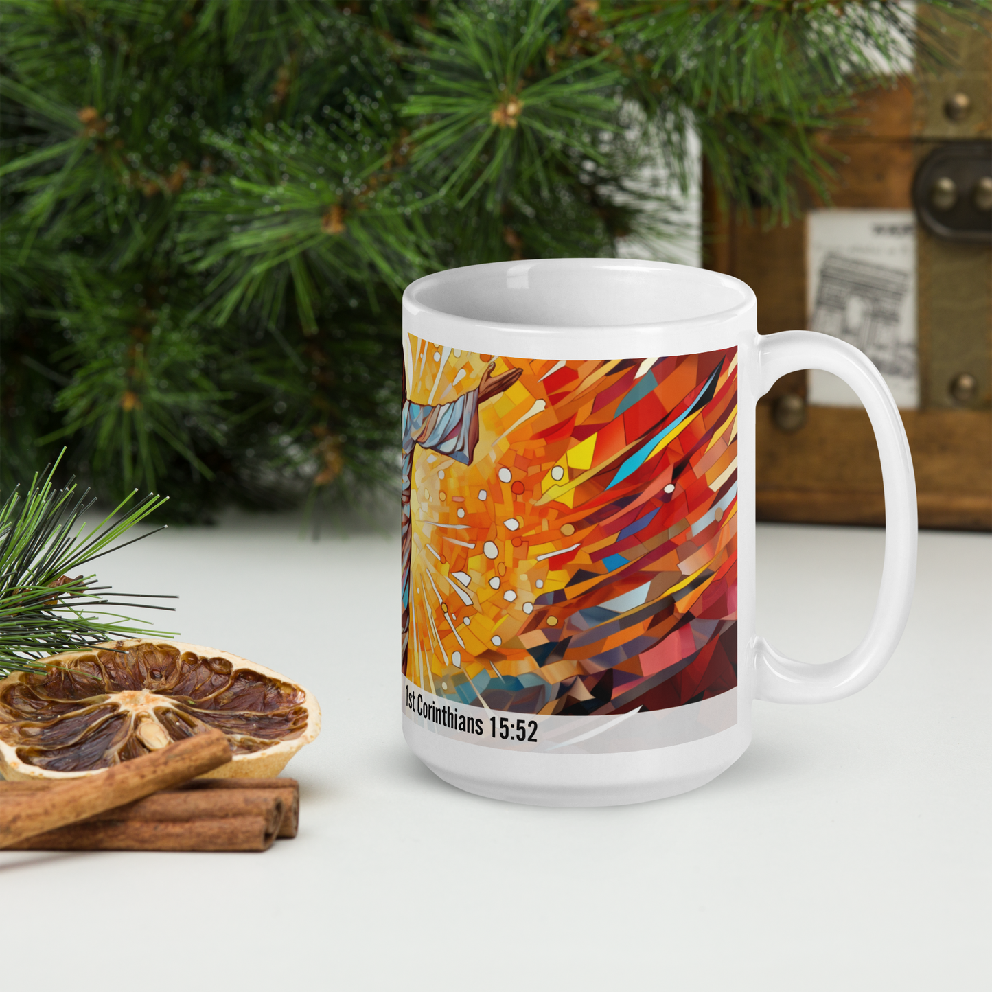 Mug Ceramic 15 Oz In the Twinkling of an Eye